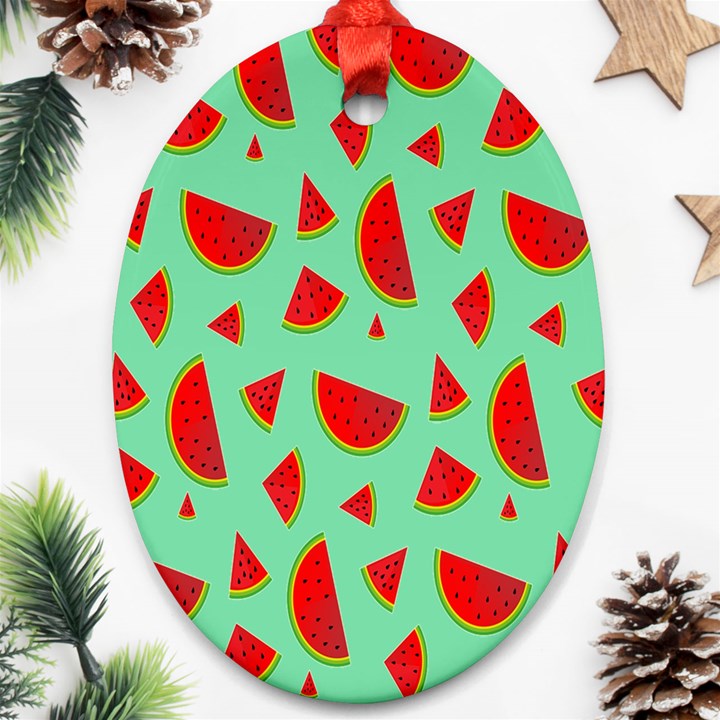 Fruit5 Ornament (Oval)