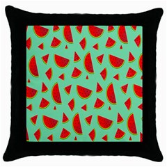 Fruit5 Throw Pillow Case (black) by nateshop