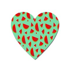 Fruit5 Heart Magnet by nateshop