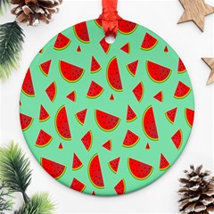 Fruit5 Round Ornament (two Sides) by nateshop