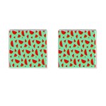 Fruit5 Cufflinks (Square) Front(Pair)