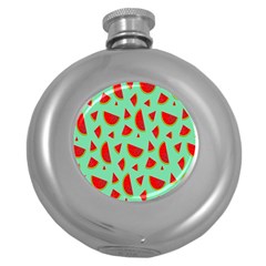 Fruit5 Round Hip Flask (5 Oz) by nateshop