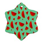 Fruit5 Snowflake Ornament (Two Sides) Front