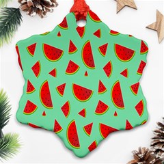 Fruit5 Snowflake Ornament (two Sides) by nateshop