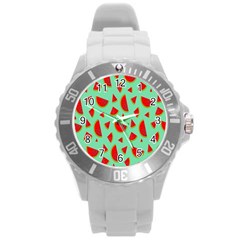 Fruit5 Round Plastic Sport Watch (l) by nateshop