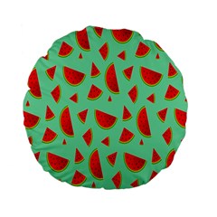 Fruit5 Standard 15  Premium Flano Round Cushions by nateshop