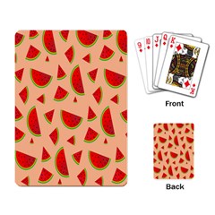 Fruit-water Melon Playing Cards Single Design (rectangle) by nateshop