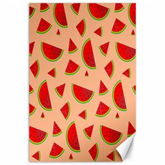 Fruit-water Melon Canvas 24  X 36  by nateshop