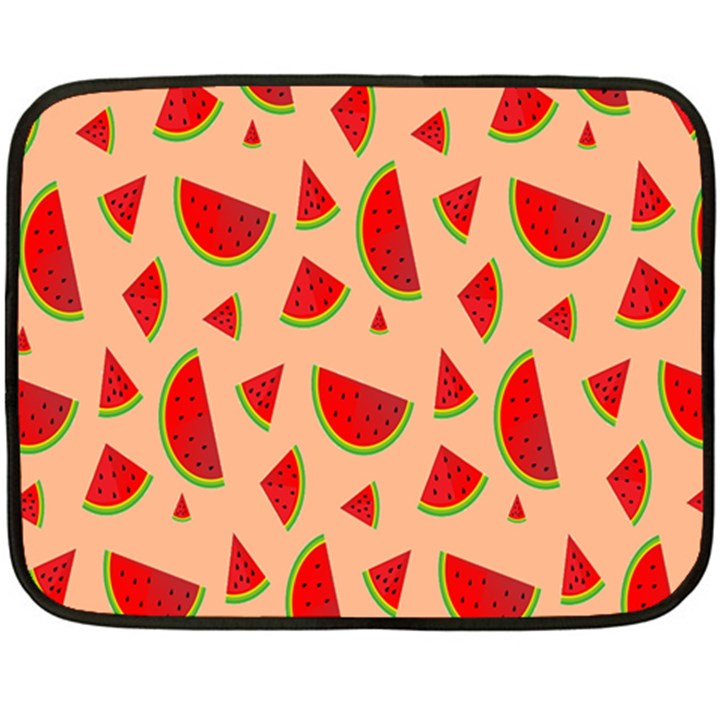 Fruit-water Melon Fleece Blanket (Mini)