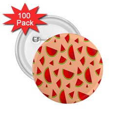 Fruit-water Melon 2 25  Buttons (100 Pack)  by nateshop