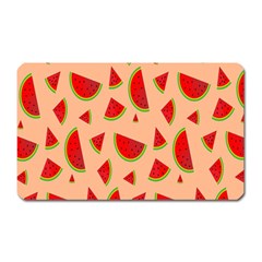 Fruit-water Melon Magnet (rectangular) by nateshop