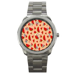 Fruit-water Melon Sport Metal Watch by nateshop