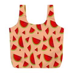 Fruit-water Melon Full Print Recycle Bag (l) by nateshop