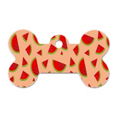 Fruit-water Melon Dog Tag Bone (two Sides) by nateshop