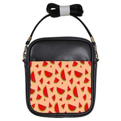 Fruit-water Melon Girls Sling Bag by nateshop