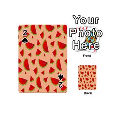 Fruit-water Melon Playing Cards 54 Designs (mini) by nateshop