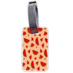 Fruit-water Melon Luggage Tag (two Sides) by nateshop