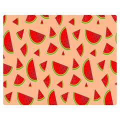 Fruit-water Melon Double Sided Flano Blanket (medium)  by nateshop