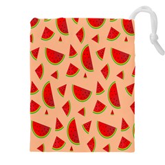 Fruit-water Melon Drawstring Pouch (5xl) by nateshop