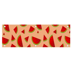 Fruit-water Melon Banner And Sign 6  X 2  by nateshop