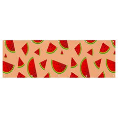 Fruit-water Melon Banner And Sign 12  X 4  by nateshop