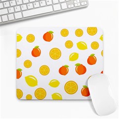 Fruits,orange Large Mousepads by nateshop