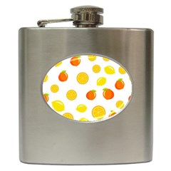 Fruits,orange Hip Flask (6 Oz) by nateshop