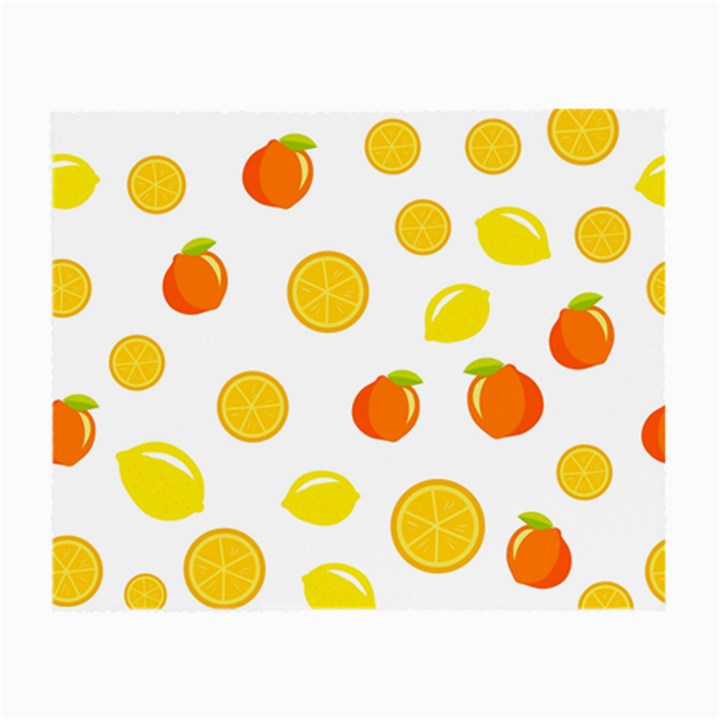 Fruits,orange Small Glasses Cloth