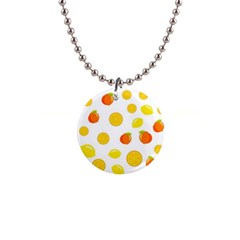 Fruits,orange 1  Button Necklace by nateshop