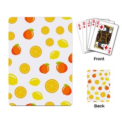 Fruits,orange Playing Cards Single Design (rectangle) by nateshop