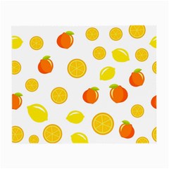 Fruits,orange Small Glasses Cloth by nateshop