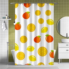 Fruits,orange Shower Curtain 48  X 72  (small)  by nateshop