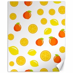 Fruits,orange Canvas 11  X 14  by nateshop