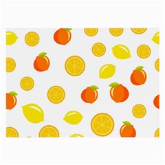 Fruits,orange Large Glasses Cloth by nateshop