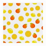 Fruits,orange Medium Glasses Cloth (2 Sides) Back