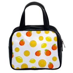 Fruits,orange Classic Handbag (two Sides) by nateshop