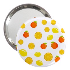 Fruits,orange 3  Handbag Mirrors by nateshop