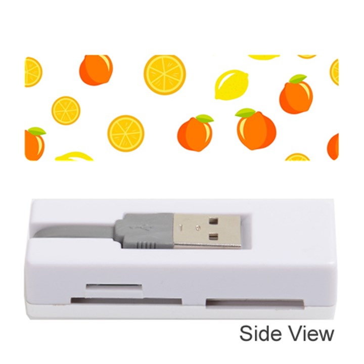 Fruits,orange Memory Card Reader (Stick)