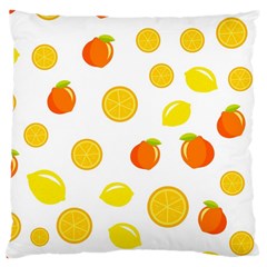 Fruits,orange Large Cushion Case (one Side) by nateshop