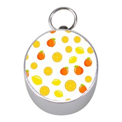 Fruits,orange Mini Silver Compasses by nateshop