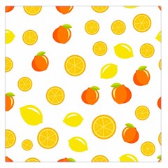 Fruits,orange Square Satin Scarf (36  X 36 ) by nateshop