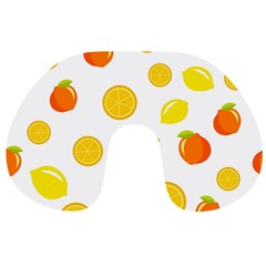 Fruits,orange Travel Neck Pillow by nateshop