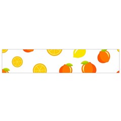 Fruits,orange Small Flano Scarf by nateshop