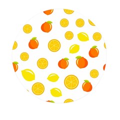 Fruits,orange Mini Round Pill Box by nateshop