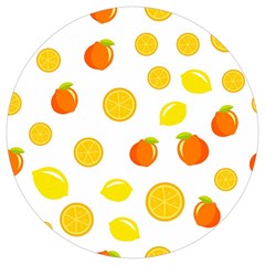 Fruits,orange Round Trivet