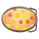 Fruits-gradient,orange Belt Buckles Front