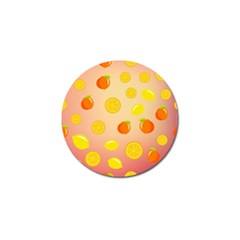 Fruits-gradient,orange Golf Ball Marker by nateshop