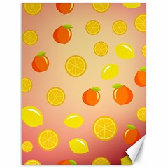 Fruits-gradient,orange Canvas 18  X 24  by nateshop