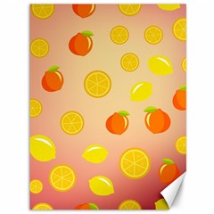 Fruits-gradient,orange Canvas 36  X 48  by nateshop