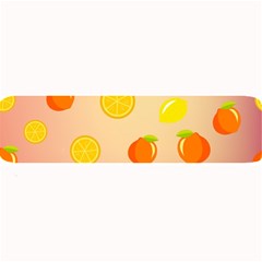 Fruits-gradient,orange Large Bar Mats by nateshop